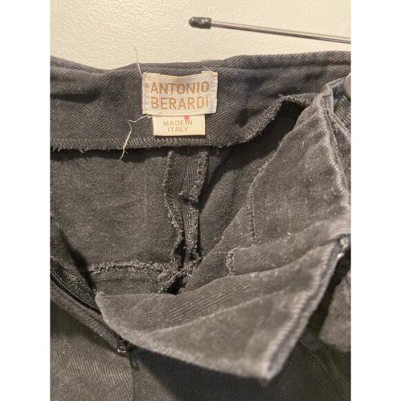 Antonio Berardi Black Jeans Italian Sz 44/US 8 Vintage-ish Designer Rare - Picture 7 of 12